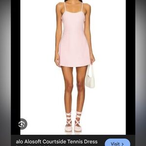ALO Yoga Light Pink Mini Dress